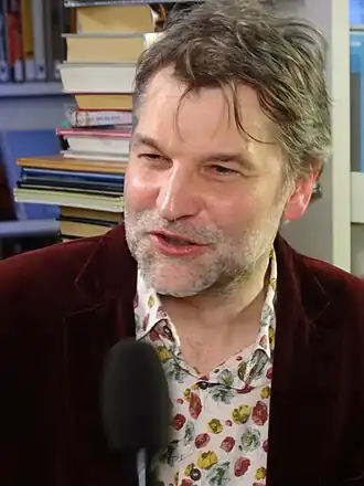 Bert Natter tijdens BoekenFEST 2016 in Assen