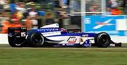 Baguette op Donington Park in 2007.
