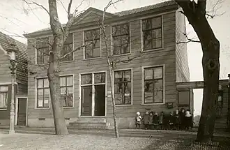 Raadhuis in 1921, nu hulpsecretarie