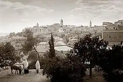 Gezicht op Bethlehem, 1898