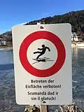 "Verboden te betreden" in Reto-Romaans