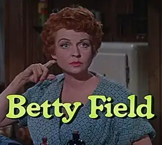 Betty Field in de trailer van Bus Stop (1956).