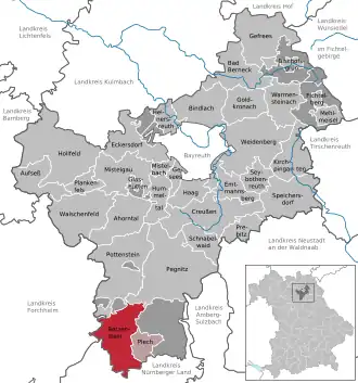 Kaart van Betzenstein