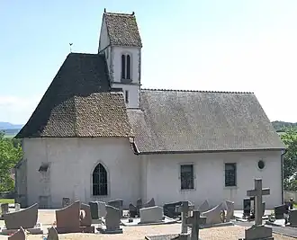 De kerk van Beurnevésin