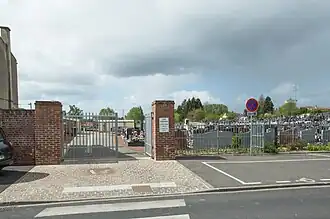 Toegang tot de begraafplaats