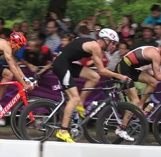 Docherty in actie op de Olympische Zomerspelen 2012 in Londen
