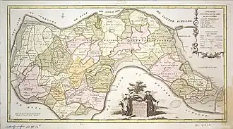 Zuid Beveland 1753 uitgave Tirion