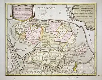 Noord Beveland 1753 uitgave Tirion