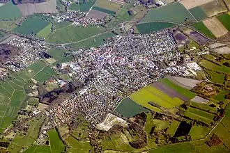 Luchtfoto van Beverstedt