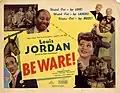 Louis Jordan in Beware (1946)
