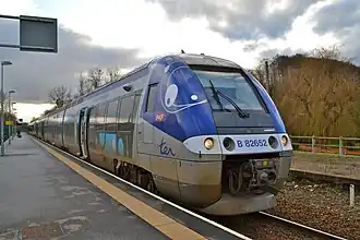 B 82500 van TER Haute-Normandie in Saint-Aubin-sur-Scie