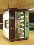 De kiosk van Bibliometro