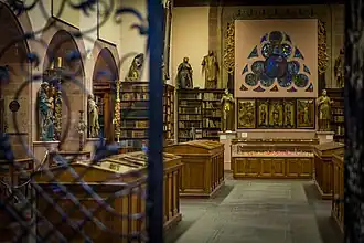 Binnenzicht van de Humanistische Bibliotheek