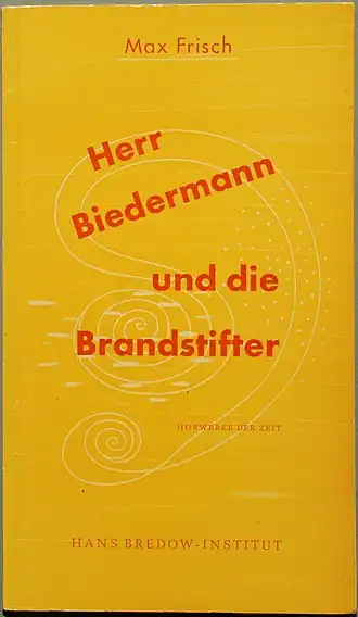 Omslag van de eerste druk van de hoorspel versie, 1953