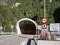 Spaanse toegang tot de tunnel