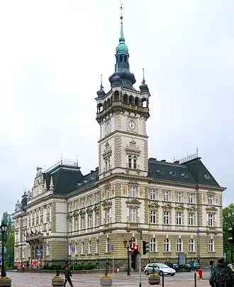 Het gemeentehuis van Bielsko-Biała
