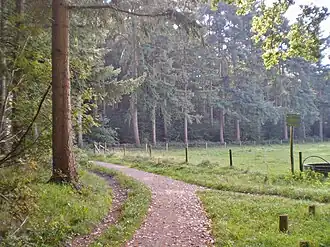 ingang Nieuwe Bussumerweg