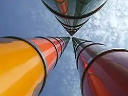 Bildsäulen-Dreiergruppe (1989) in Stuttgart