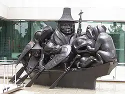 The Spirit of Haida Gwaii (The Black Canoe), Canadese ambassade, Washington, D.C., USA