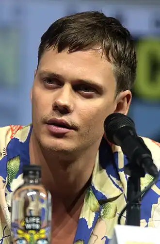 Skarsgård tijdens de San Diego Comic-Con in 2018