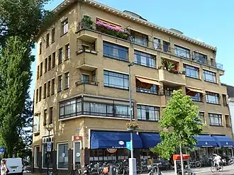 Biltstraat 62A-68Bis, rijksmonument in stijl van Nieuwe Haagse School (1939)