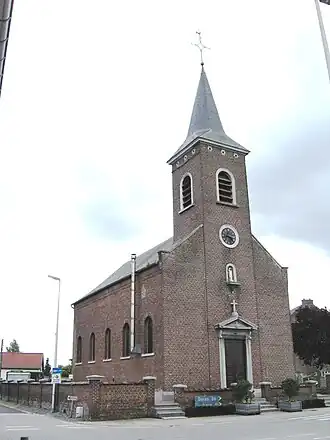 De Sint-Jan Baptistkerk, uit 1842