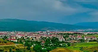 Uitzicht op het centrum van Bingöl