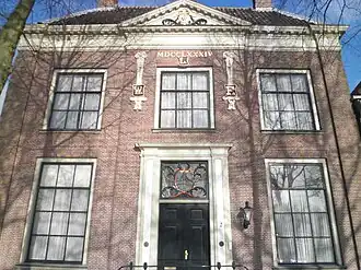 Binnenluiendijk 2, Loge van de Vrijmetselarij