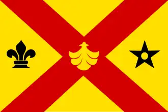 Vlag van de gemeente Binnenmaas