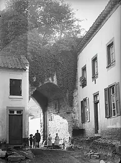 Stadszijde Berkelpoort in 1888