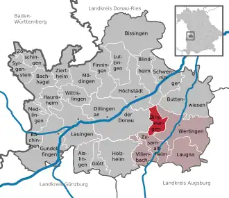 Kaart van Binswangen