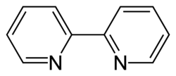 Structuurformule van 2,2'-bipyridine