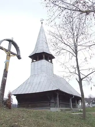 Kerk in Lugașu de Sus