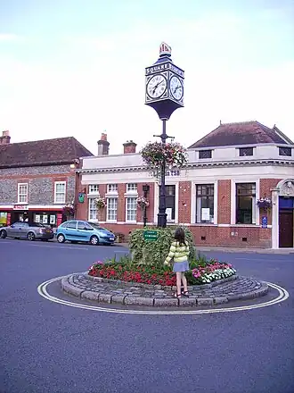 Centrum van Bishop's Waltham