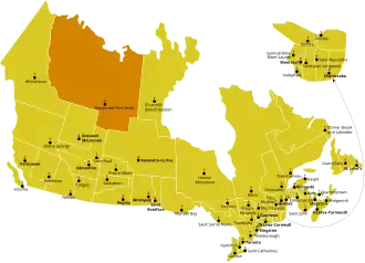 Bisdom Mackenzie-Fort Smith