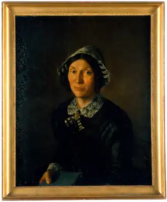 Henriette Bitzius-Zeender, ca. 1854.