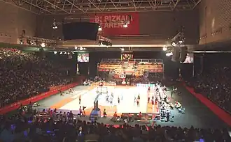 De Bizkaia Arena tijdens de Supercopa de España de Baloncesto in 2007.