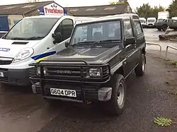 Daihatsu Fourtrak (Verenigd Koninkrijk)