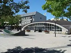 Het station aan de Blackebergs torg