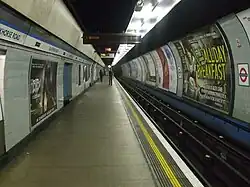 De Victoria Line naar het zuiden