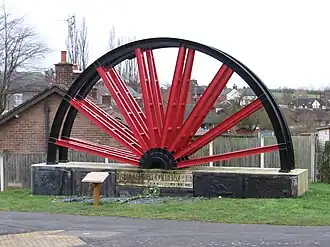 Mijnbouwmonument in Blackwell