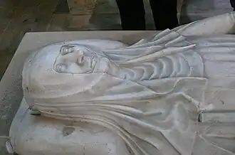 Gisant van Blanca van Navarra in de kathedraal van Saint-Denis.
