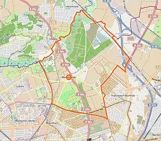 Kaart van Blankenfelde