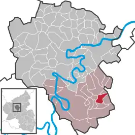 Kaart van Blankenrath