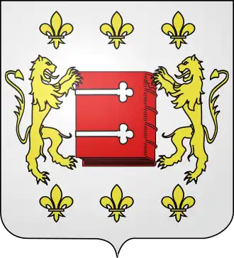 Traditioneel wapenschild van de Universiteit van Poitiers[1]