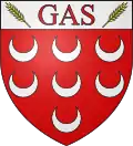 Wapen van Gas (Eure-et-Loir)