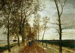 Laantje nabij Amsterdam