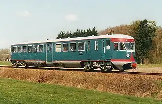 Blauwe Engel NS 41, gebouwd door Allan in 1953-1954.