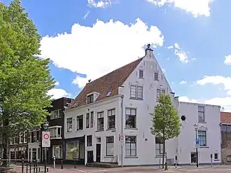 Het hoekpand Blauwstraat/Naaierstraat te Gouda anno 2010