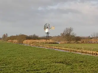 De windmotor van Blesdijke in 2005